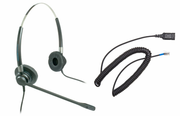 5008 euphonic pro light-weight binaural headset with free compatibility cord 5008 dc binaural group