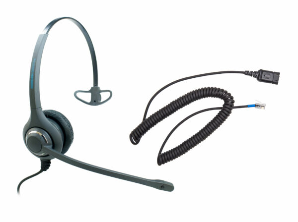 5021 mellifluous pro clearphonic™ hd monaural telephone headset with free cord 5021 dc monaural group