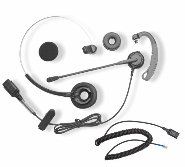 Chameleon headsets® convertible telephone headset with free compatibility cord 2003 dc convertible group