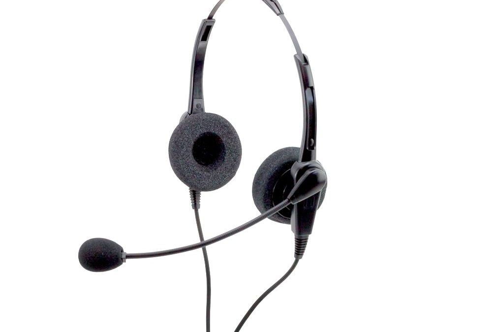 Buy NEW 2002 Chameleon Binaural Telephone Headset with Free Compatibility Cord